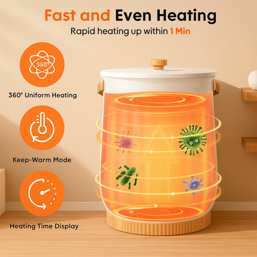 NOVA RIDGE | Cozy Barrel Heater