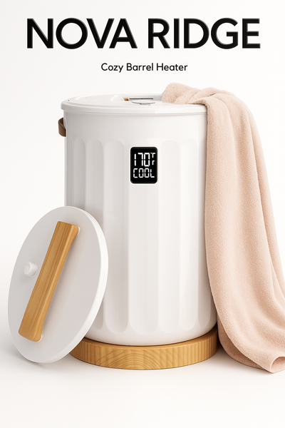 NOVA RIDGE | Cozy Barrel Heater